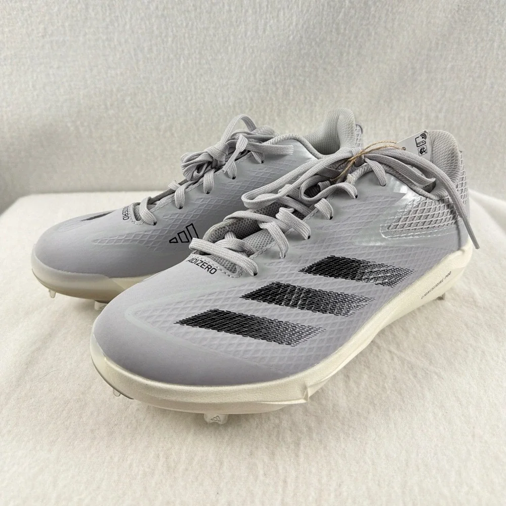 NWT Adidas Adizero Electric BS Baseball Cleats Mens Boys 7 Grey Silver IF3266